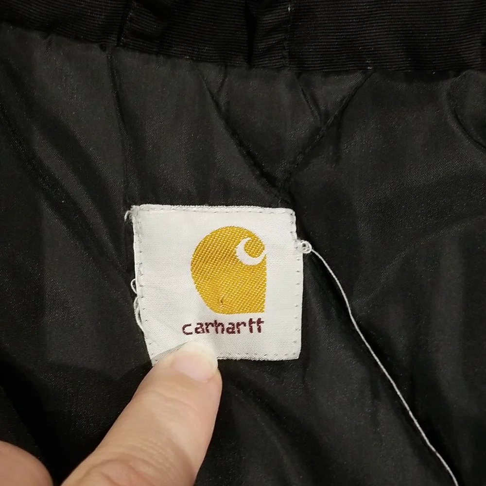 Men's Carhartt Forest Green Jacket multiple pockets sz XL - Picture 5 of 8